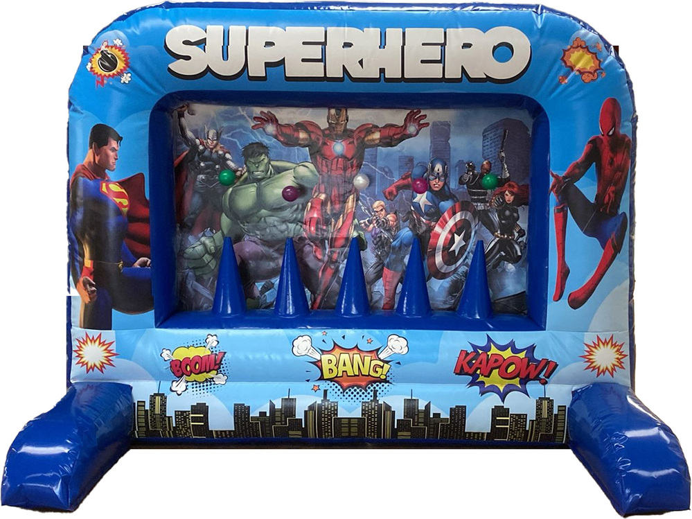 Superhero Nerf Shoot Out